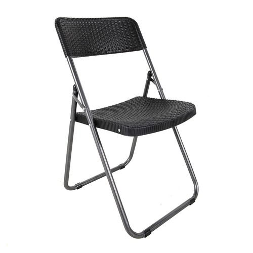 Klappstuhl rattan optik - klappstuhl,