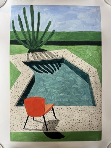 David hockney stuhl - david,