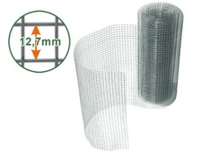 Volierendraht | Verzinkt | Maschenweite: 12,7 mm Drahtzaun Gartenzaun Zaun Draht