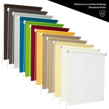 Standard-Rollo Lichtdurchlässig  Seitenzugrollo Kettenzug Tageslicht Sichtschutz