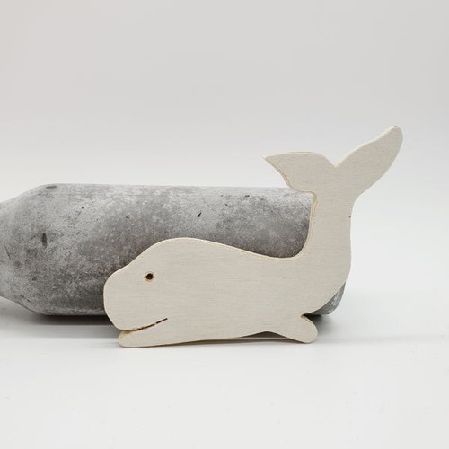 Wal fisch holzdeko tier - , aus