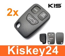 2x Auto Schlüssel Fernbedienung Gehäuse für Volvo S40 V40 S70 V70 C70 