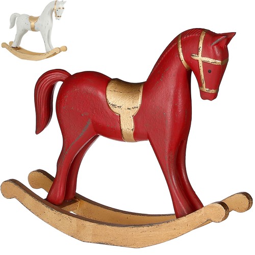 Deko schaukelpferd aus - deko-schaukelpferd, holz