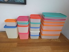 17x Tupperware Gefrierbehälter Eiskristalle