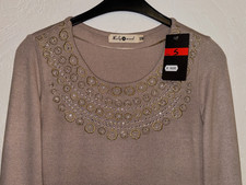 Lely Wood Damen  Kleid Gr. S / 34 - 36 Neu