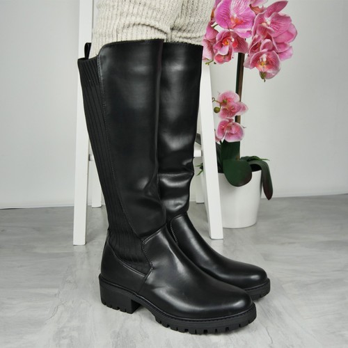 Schwarze sockenstiefel damen - schwarze,