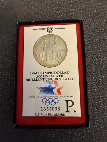 Usa dollar 1984 p silber - usa, p.