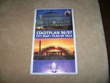 Stadtplan-Faltplan der Messestadt Leipzig 1996/1997