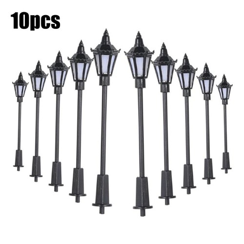 10x led straßenlaternen - h0,