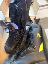 HAIX FIRE FLASH GAMMA FEUERWEHRSTIEFEL  S3 Gr.44 UK 9,5 Schnittschutz