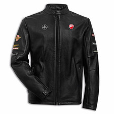 Ducati icon retro lederjacke - icon,