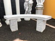 Gartenbank, Steinguss, L. 141