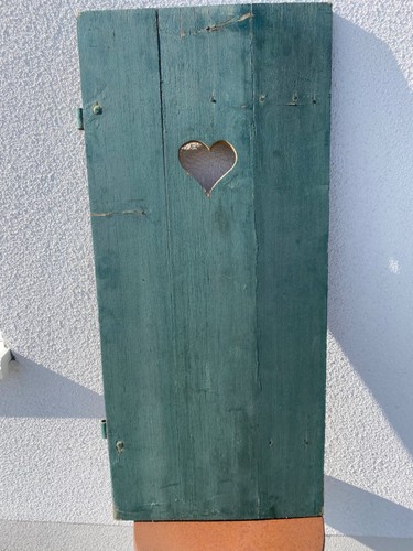 Alter brettladen mit herz - alter,