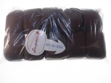 BAUMWOLL/ACRYL KNÄUEL BRAUN EISEN 4/5 530g CO43