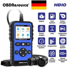 OBD DIAGNOSEGERÄT für LKW Transporter Mercedes Benz MAN Volvo Scania DAF ISUZU
