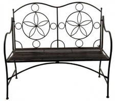 Gartenbank Cielo aus Metall - Gartenmöbel Sitzgarnitur