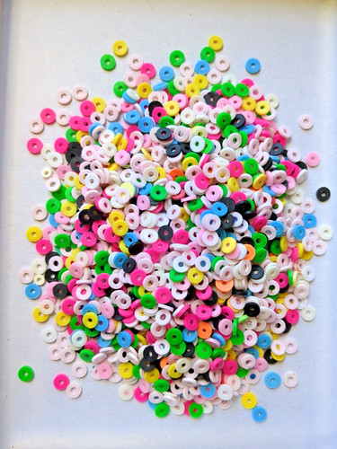 Fimo scheiben perlen polymer - fimo,