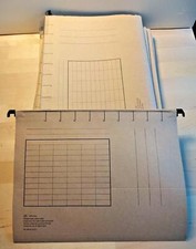 ?️ 21 x HERLITZ Hängemappe seitlich offen + Tabellenreiter - sehr guter Zustand