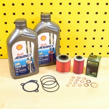Set Ölfilter Öl Shell 15w50