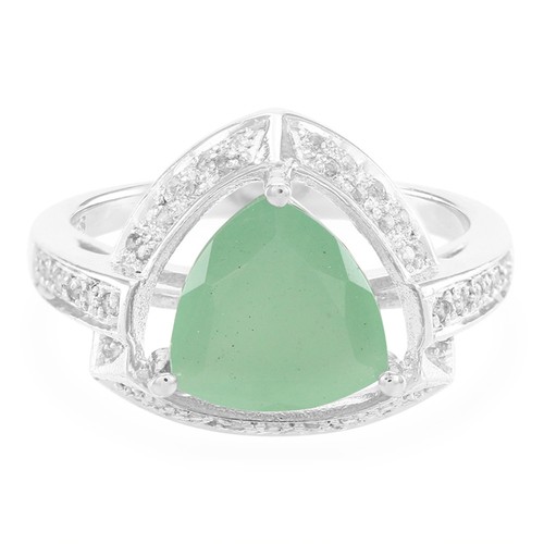 Cavill ring grüner chalzedon - grüner,