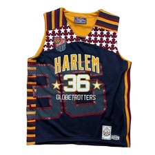 Fubu Harlem Globetrotters Shirt Gr. M Basketball #36 Trikot AT2