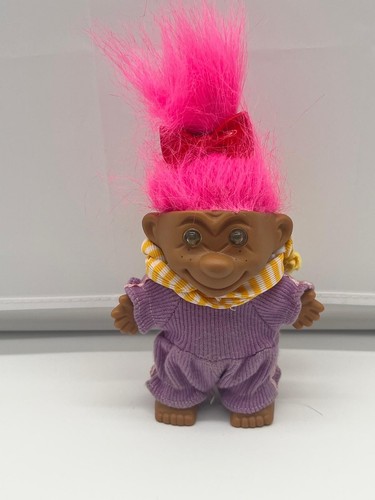 Troll puppe vintage - puppe, 1990er