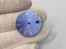 ROLEX Zifferblatt BLUE Blau Tritium Oyster DATE 13-1500-3-17 DIAL 34mm