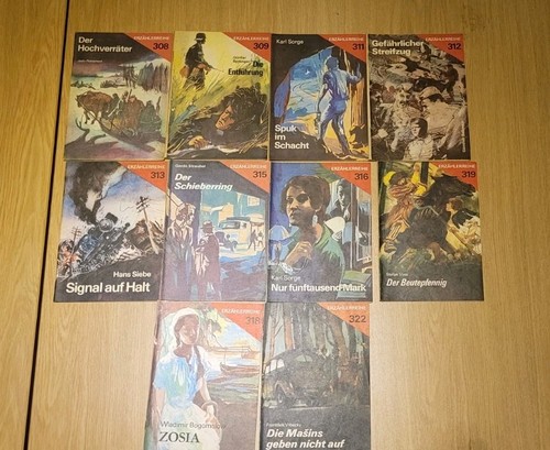 10x ddr erzählerreihe 300er - ddr,