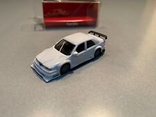 Alfa Romeo 155 V6 Ti Auto Racing Limousine Step 2 DTM Spoiler Herpa H0 1:87 weiß