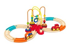 Holzeisenbahn mit