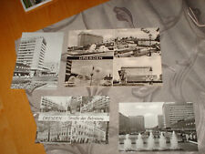 DDR Postkarten 4 Stück Dresden unbeschrieben hochglanz schwarz weiß 