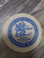 Alter Bierdeckel Brauerei Schumacher