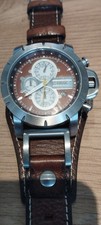 FOSSIL JR 1157 BRAUN QUARZ