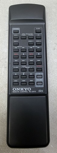 Original onkyo 261s - onkyo, remote