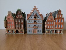3 Stadtmauer Häuser Vollmer 19488 und 19521, Spur N Modelleisenbahn 