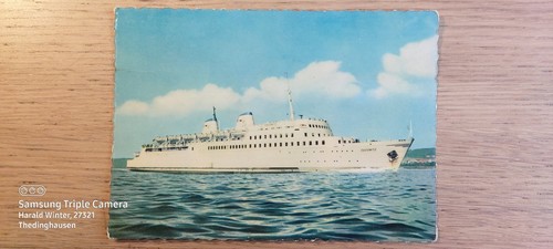 Postkarte passagierschiff - postkarte,