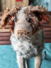 Alter (Antik?) Räder Hund von Steiff mit Knopf im Ohr