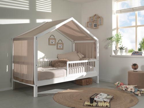 Hausbett 90x200 himmel - 90x200,