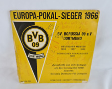 BVB 09 Europa-Pokal-Sieger 1966 - Single Vinyl - Endspiel Europapokal - signiert