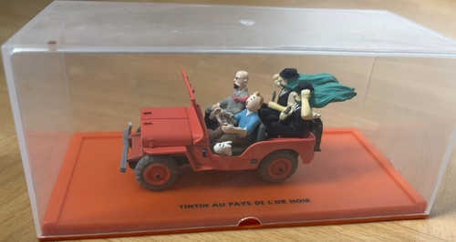 Tim und struppi miniaturfigur - tim,
