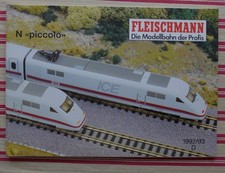 Fleischmann Katalog Spur N "piccolo", 1992/93 D, neuwertiger Zustand, Top!