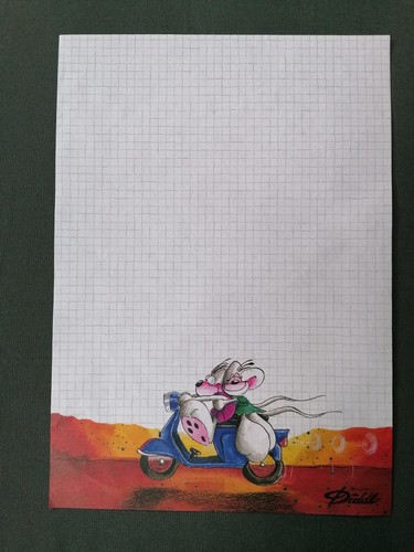 Diddl block blatt - blatt, a4