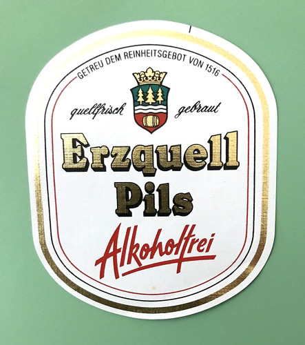 Altes bieretikett beer label - altes,