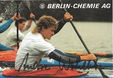 Autogramm Andre WOHLLEBE (2014 †) 6xWM, eh. DDR, Olympiasieger 92 Barcelona xyz