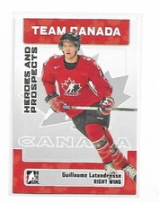Playercard - 06-07 ITG Team Canada - Guillaume Latendresse #149 - ZSC Lions