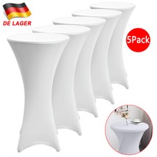 5x Stehtischhusse Tischdecke