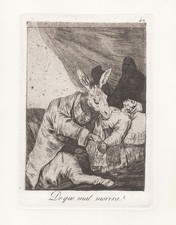Francisco goya plate - de,