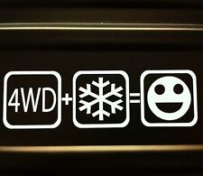4wd Autoaufkleber 2X 20 cm