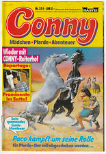 ✪ CONNY #351 Paco kämpft um seine Rolle + Poster, Bastei COMIC-HEFT Z1- *Pferde