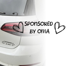 Auto Aufkleber | Sponsored by